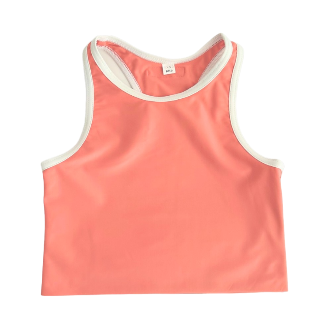 Bliss Top - Coral Blush
