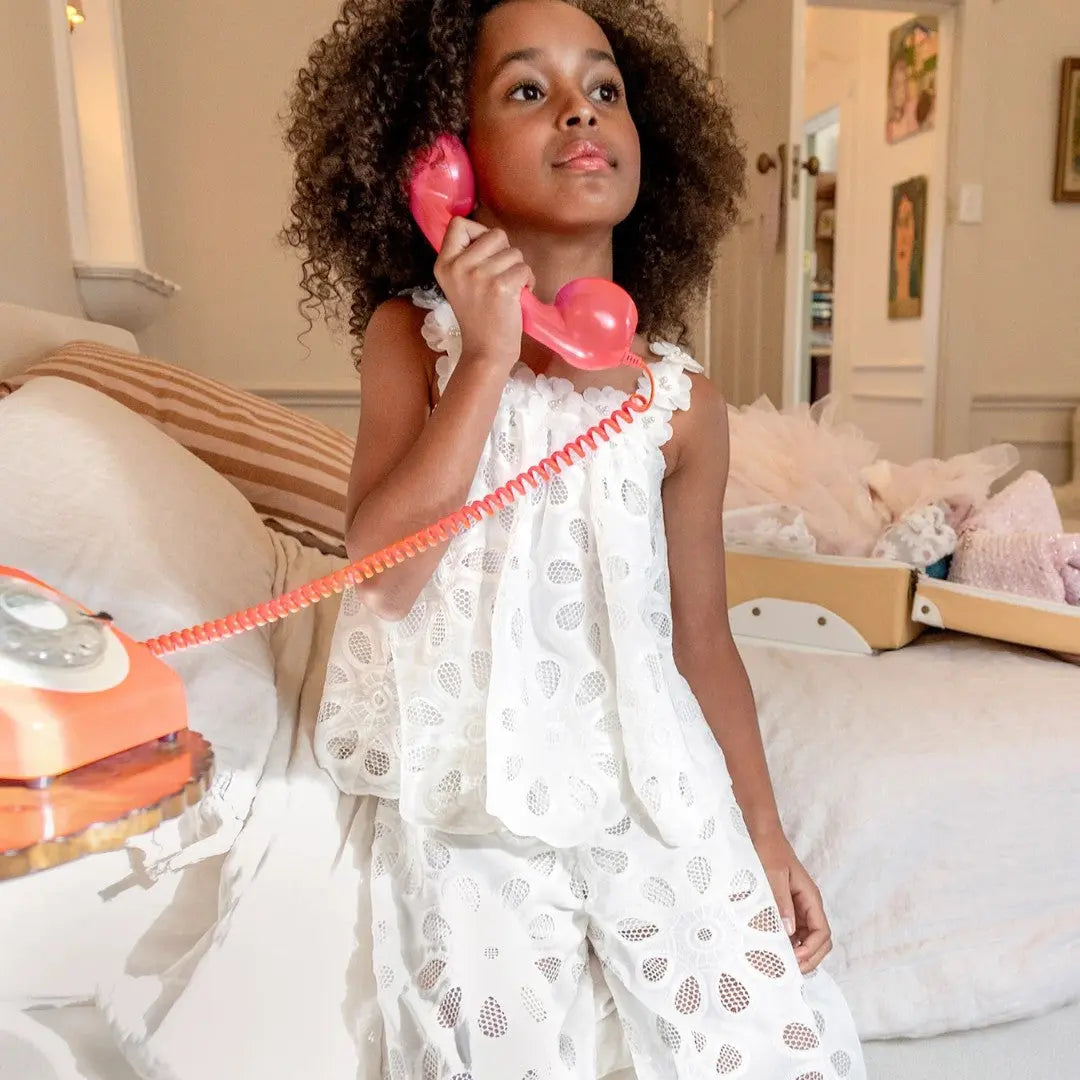 Layla Lace Top & Pants - Snow White TUTU DU MONDE