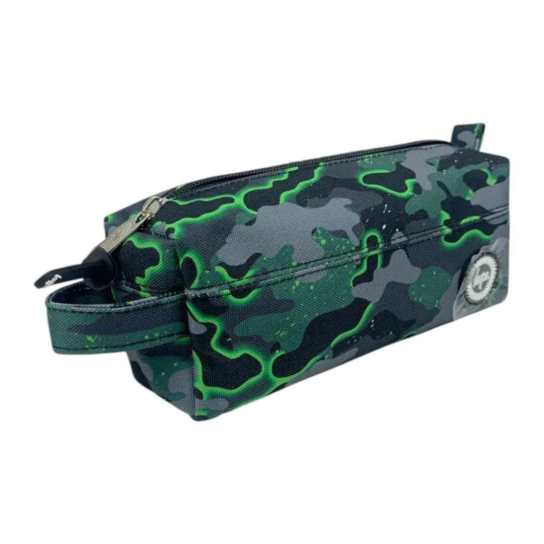 Pencil Pouch Original Green Glow Camo HYPE