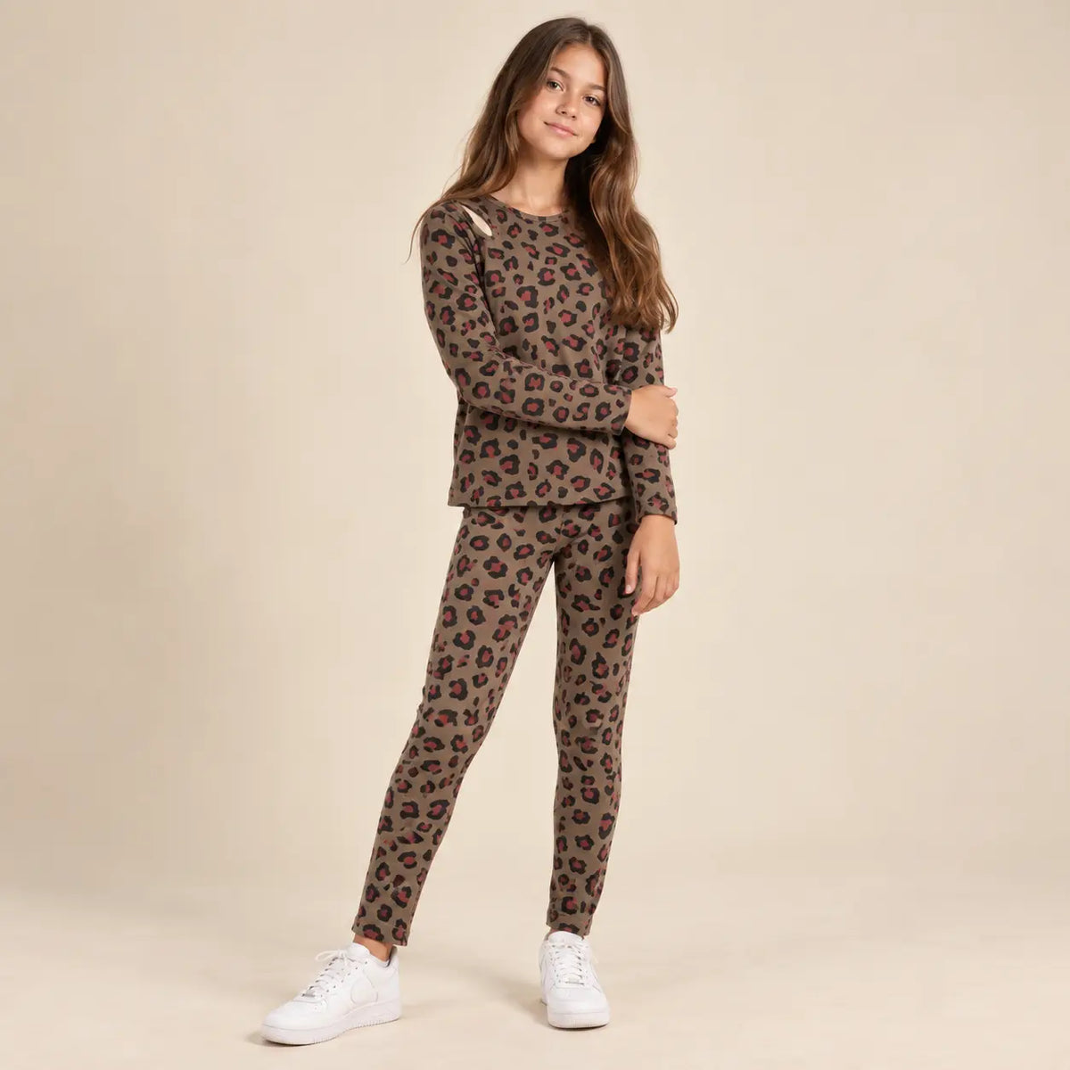 Animal Print Jersey T-shirt & Leggings lookbook image 4