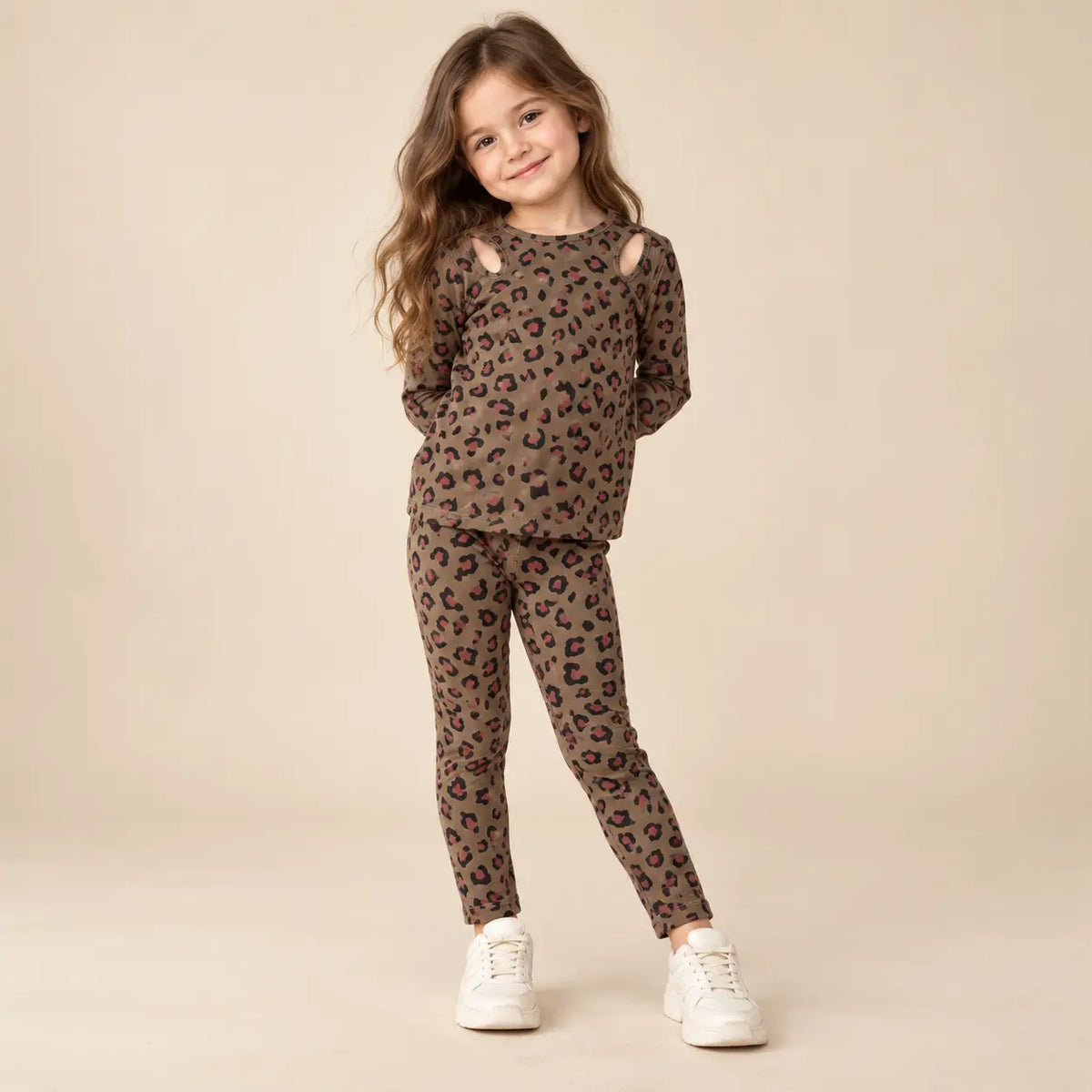 Animal Print Jersey T-shirt & Leggings lookbook image 5