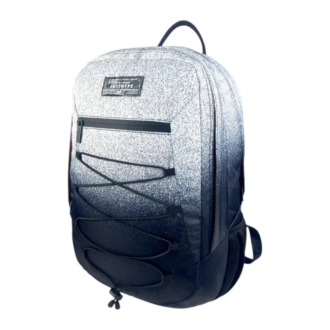 Backpack Pro Maxi Black & White Speckle Fade HYPE
