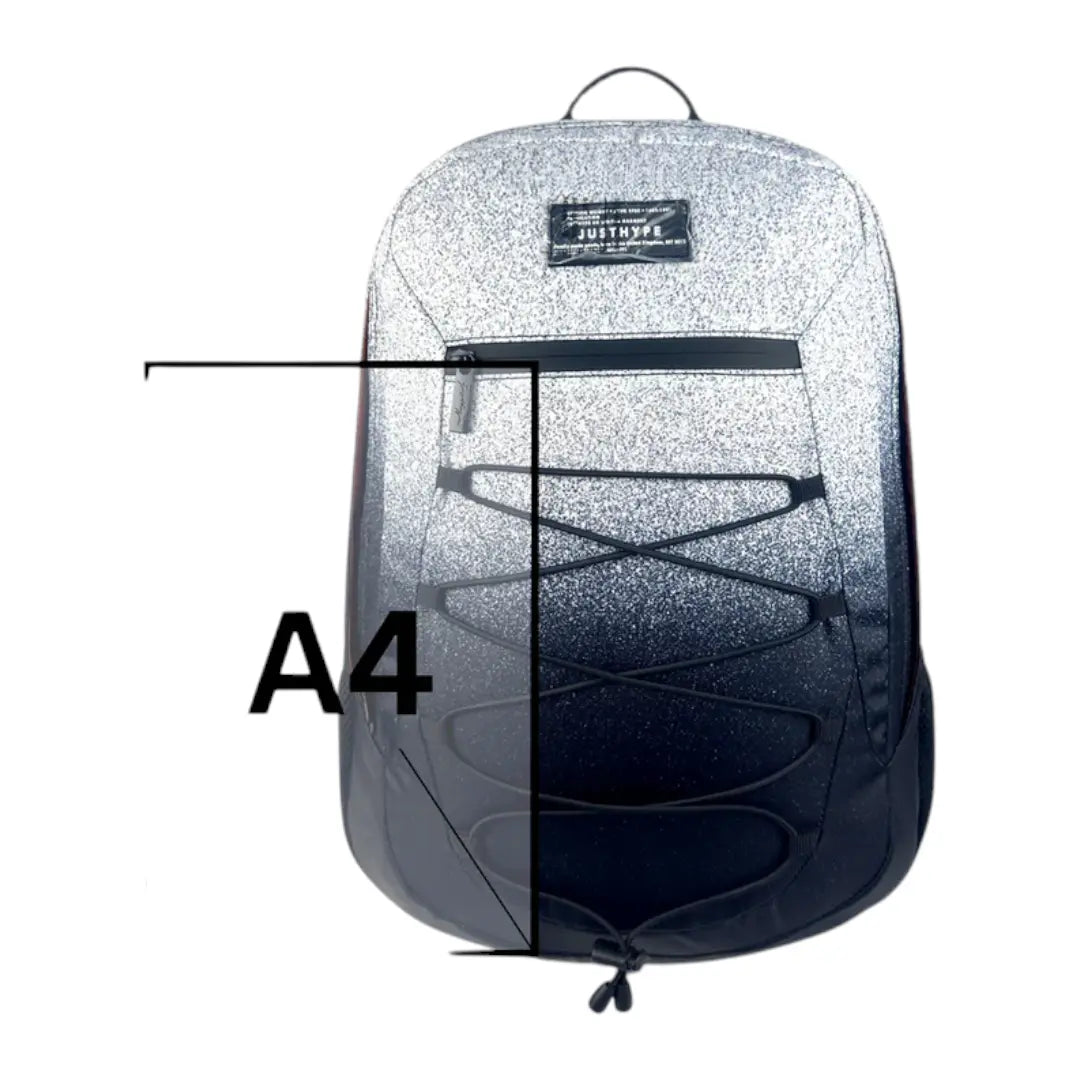 Backpack Pro Maxi Black & White Speckle Fade HYPE
