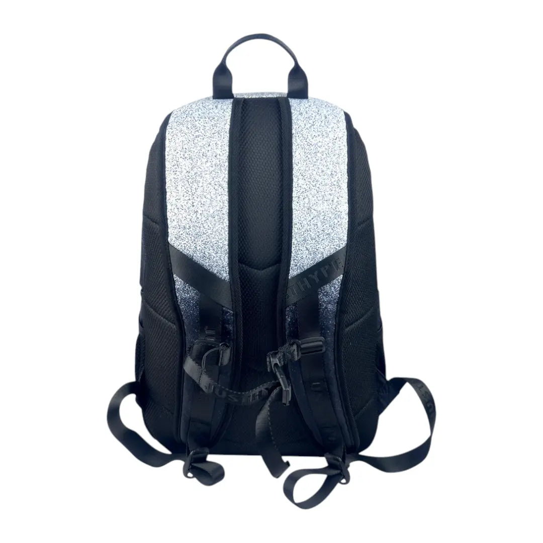 Backpack Pro Maxi Black & White Speckle Fade HYPE