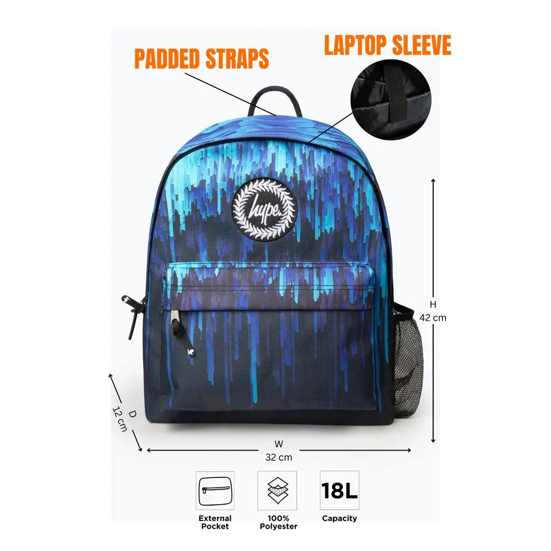 Blue Icicles Backpack HYPE