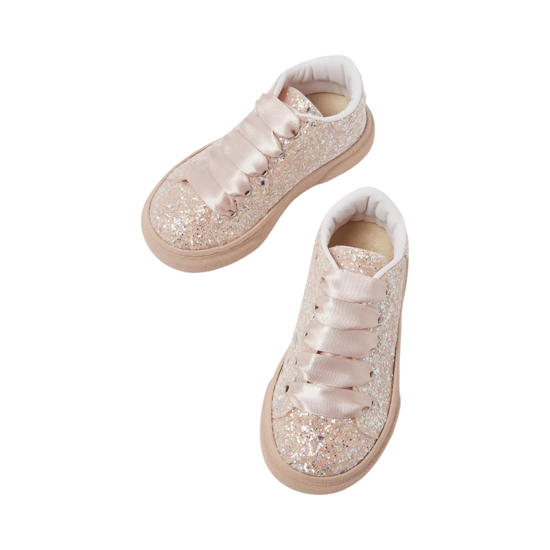 Nude Glitter Sneaker