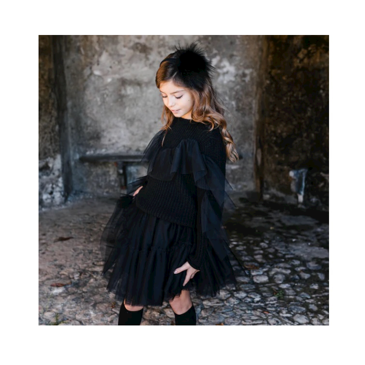 Glitter Blouse - Black