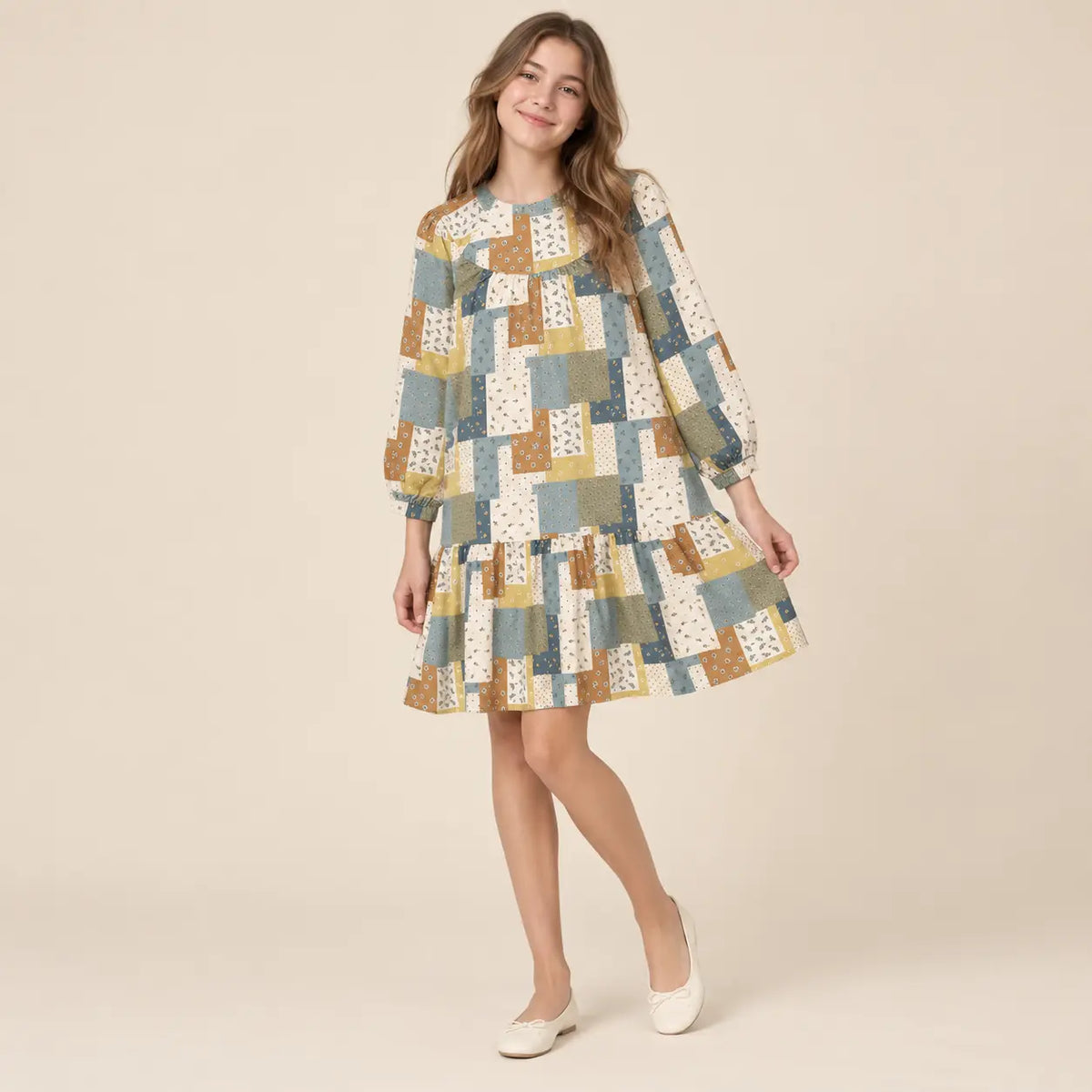 Bobbie Dress - 16Y girl lookbook pose 2