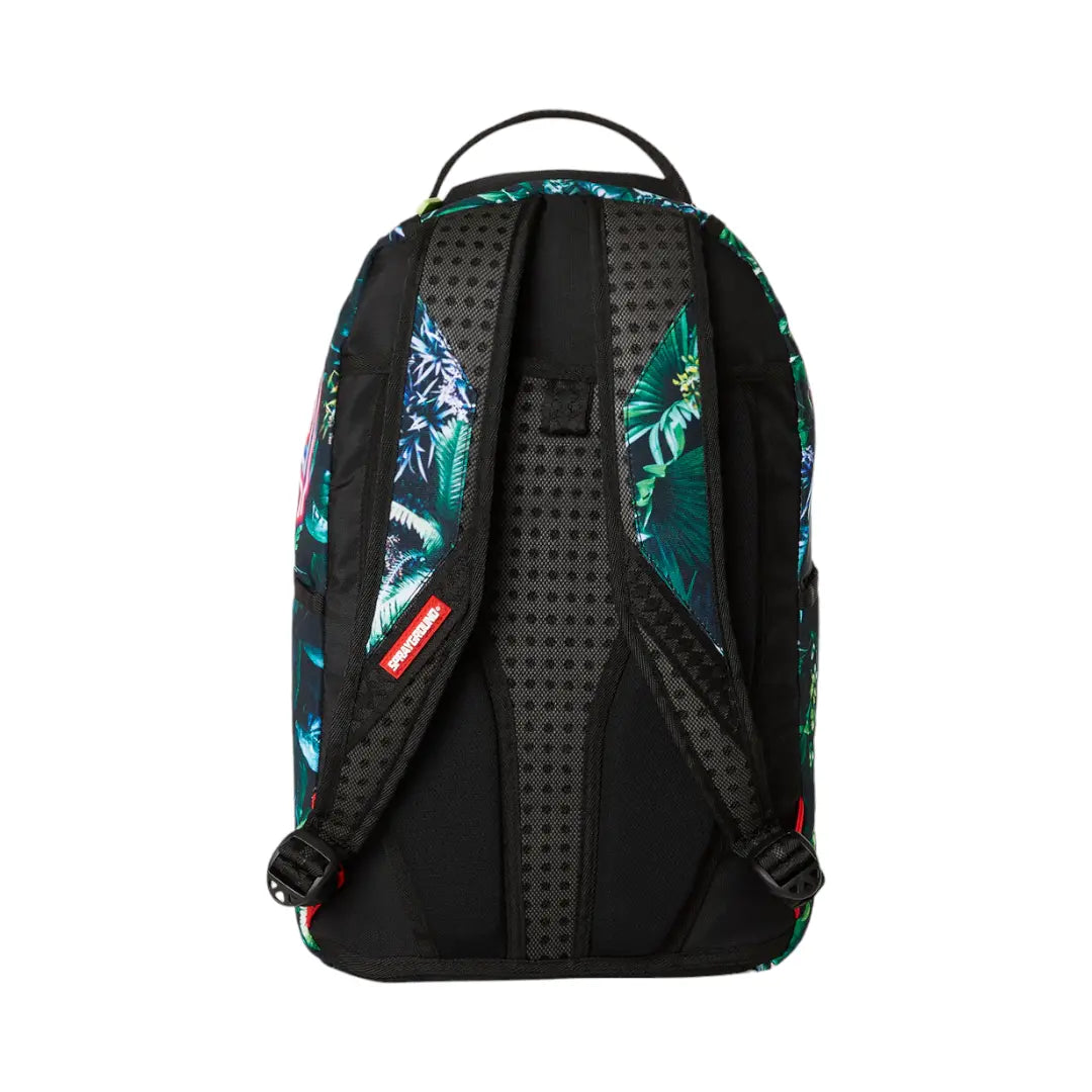 Neon Shark Jungle Dlxsr Backpack SPRAYGROUND