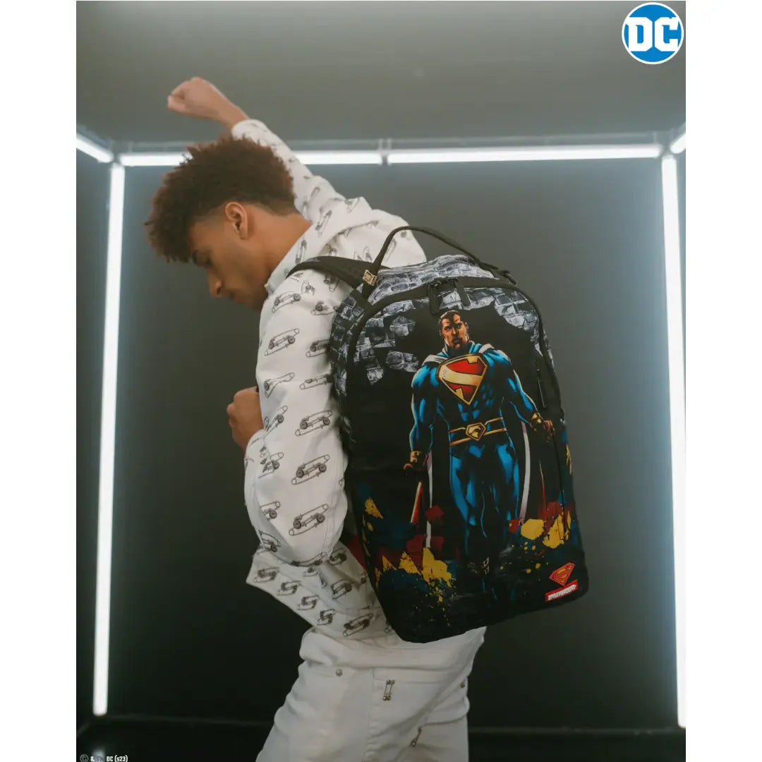 Superman Brick Break Dlxsv Backpack SPRAYGROUND