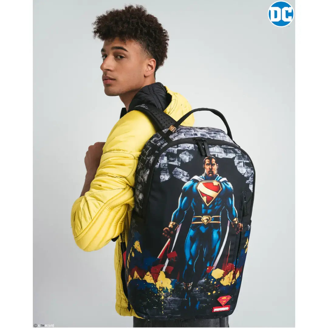 Superman Brick Break Dlxsv Backpack SPRAYGROUND