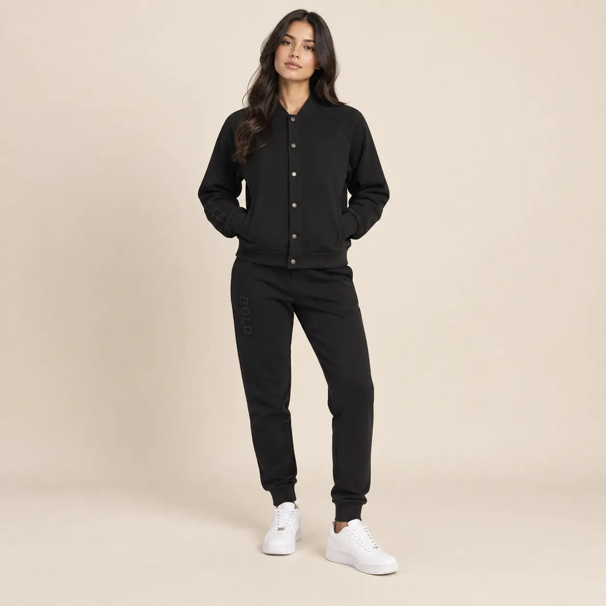 Slim Sweatpants - Ultra Black BOLD