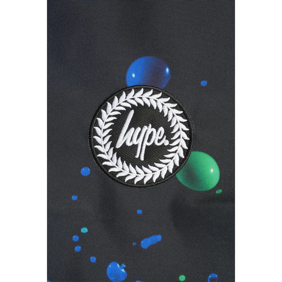 Black 3D Droplet Sports Drawstring Bag HYPE