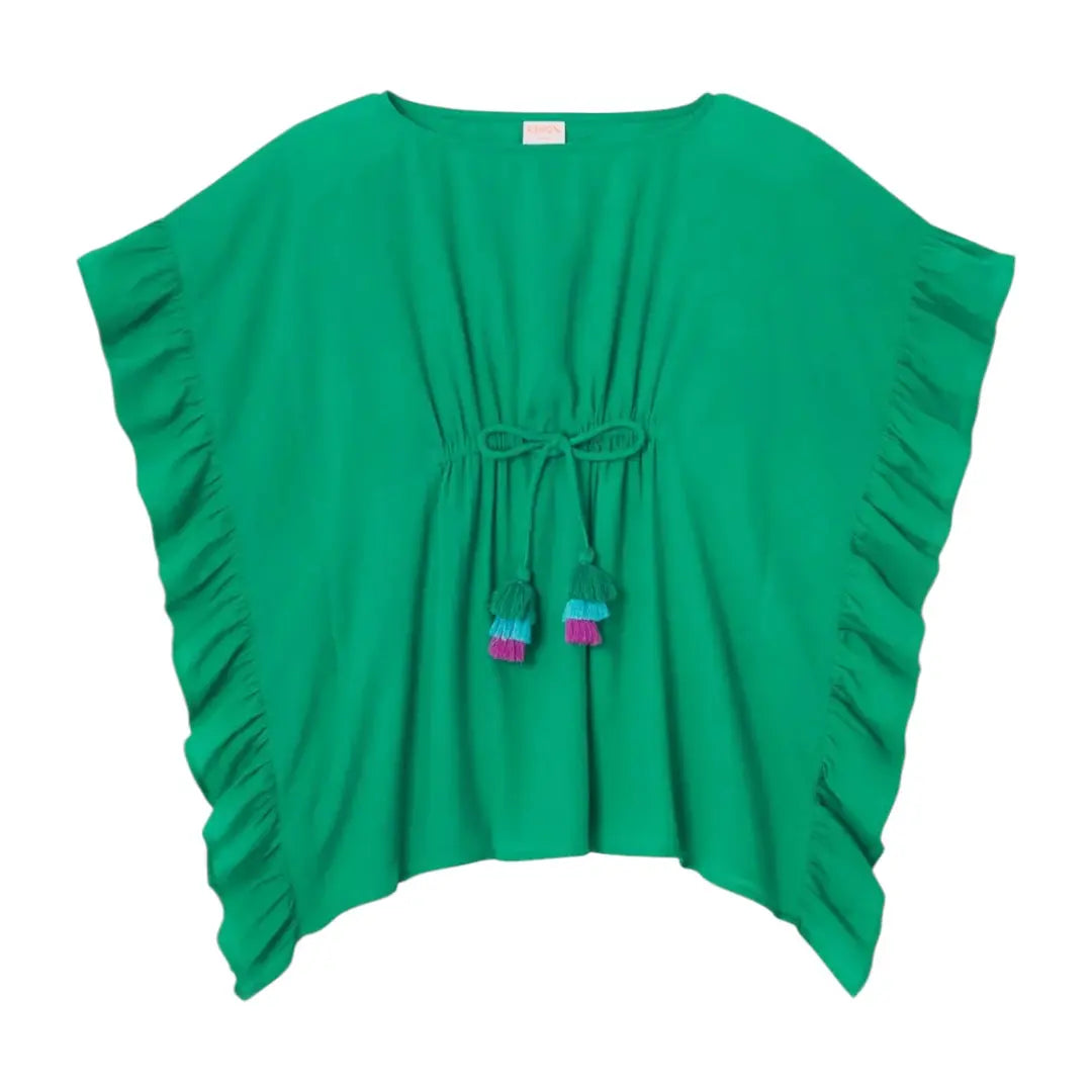 Lea Girls Swim Coverup - Green LISON PARIS