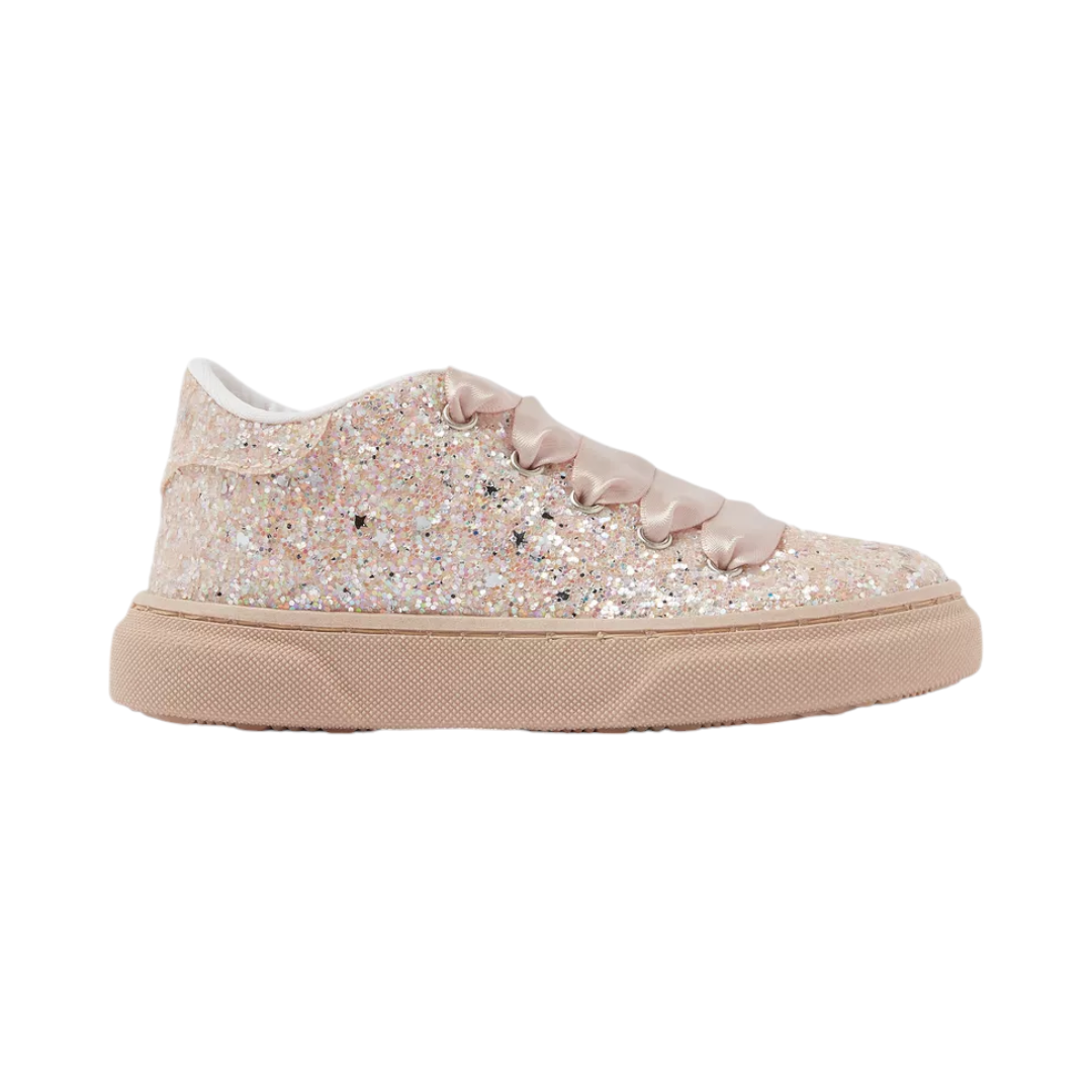 Nude Glitter Sneaker