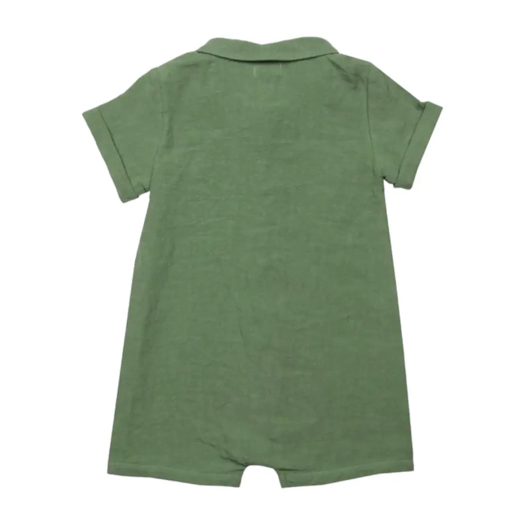 Green Jersey Baby Overall SUUKY