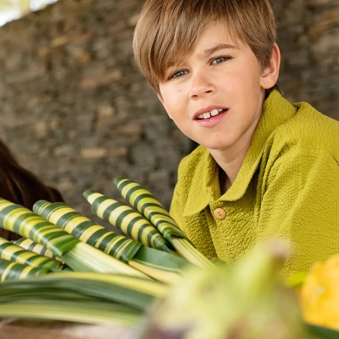 Seersucker Shirt & Shorts SUUKY