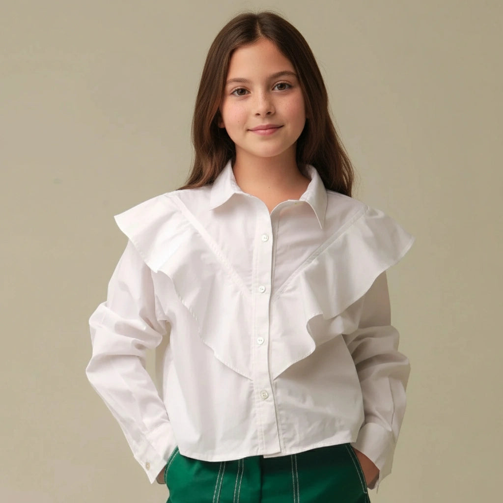 Rosa Ruffle Shirt
