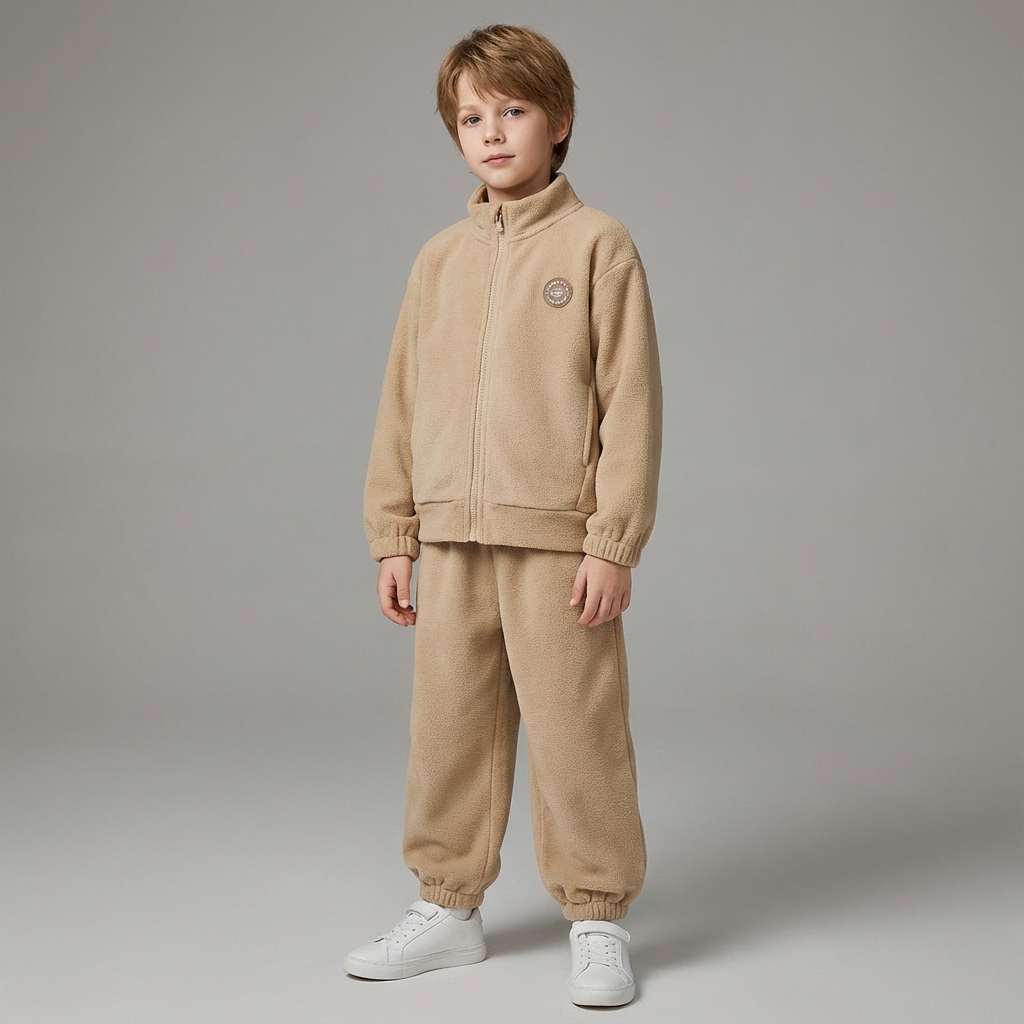 Sand Nordic Cloud Thermal Fleece Set