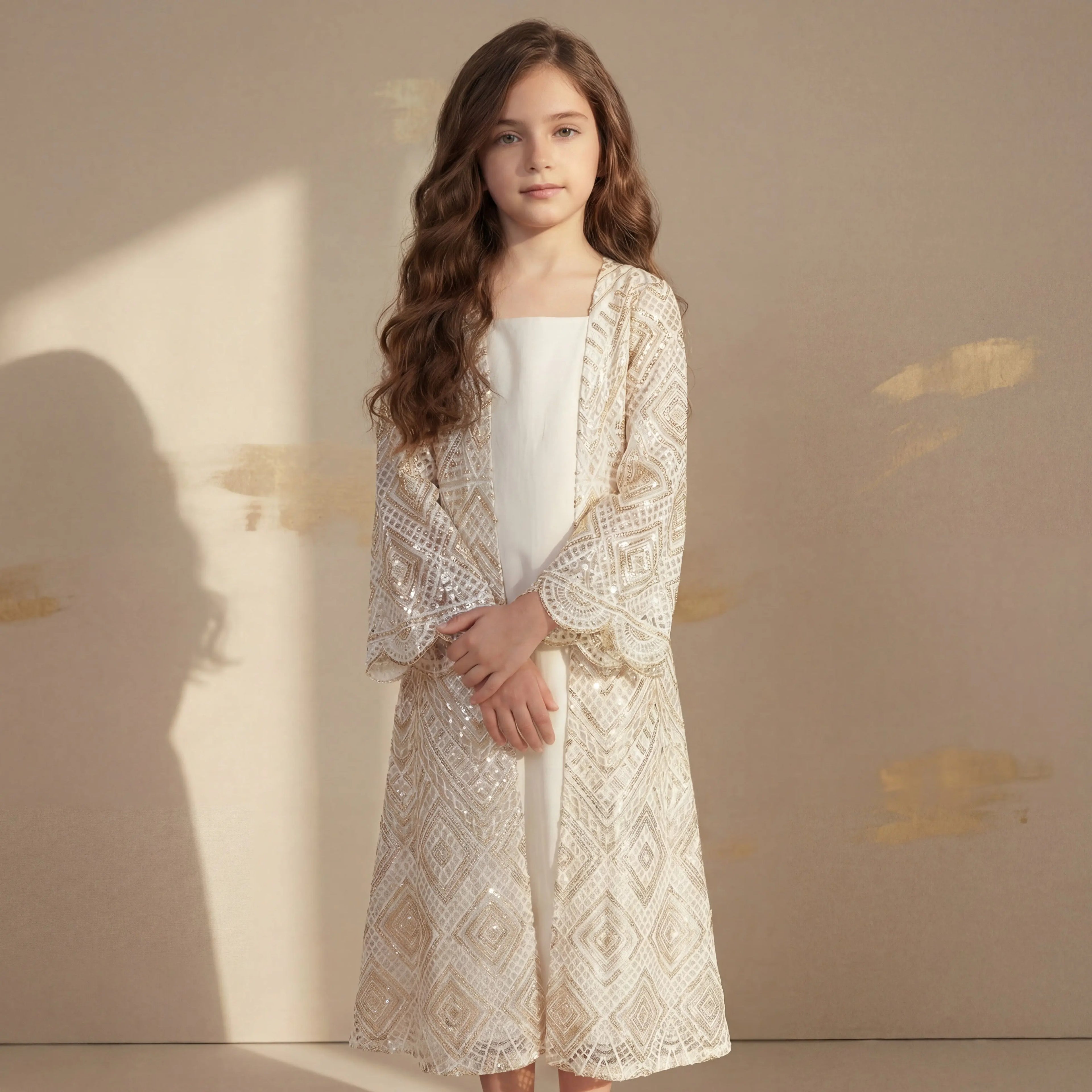 Alia Pearl Embroidered Set LAYALEE