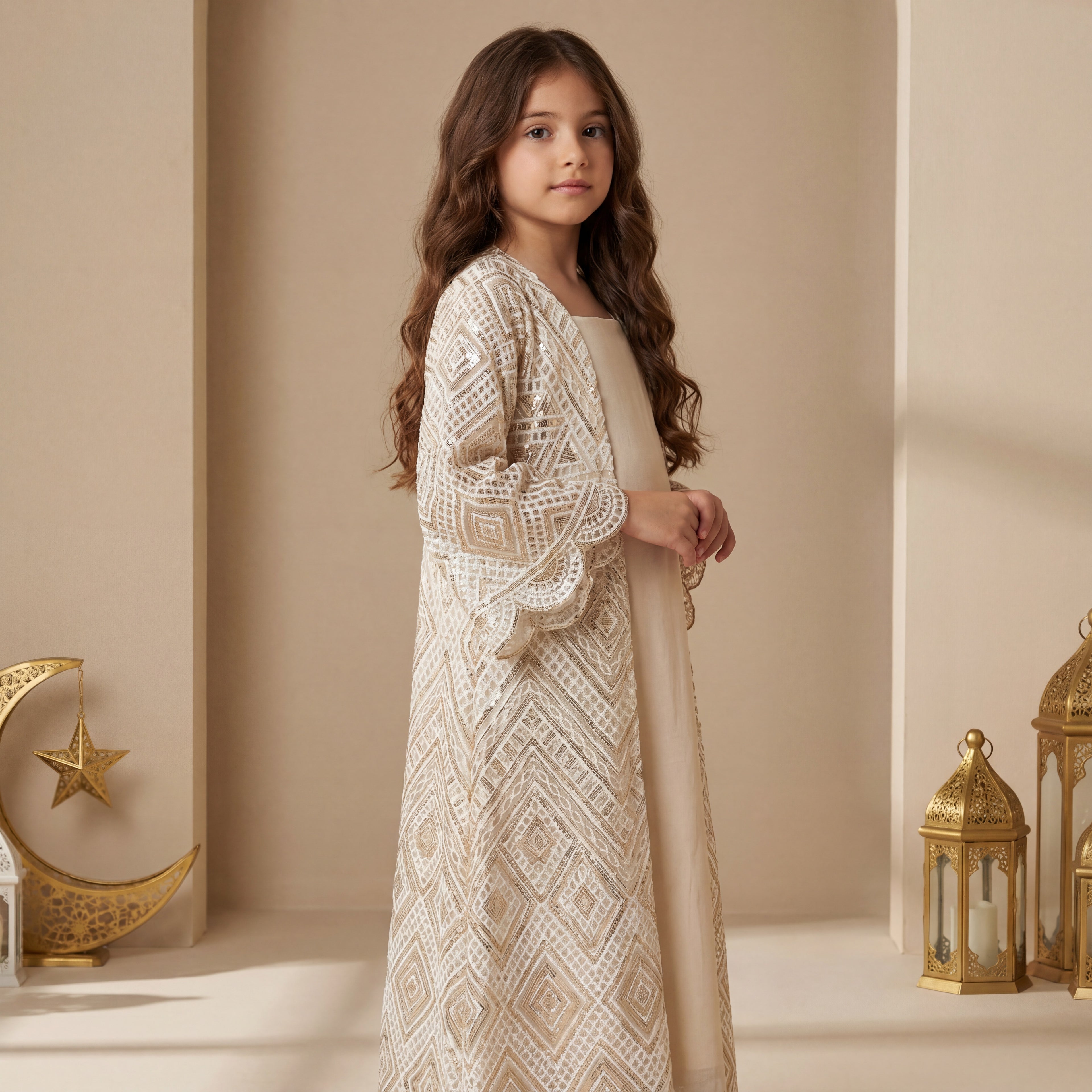 Alia Pearl Embroidered Set