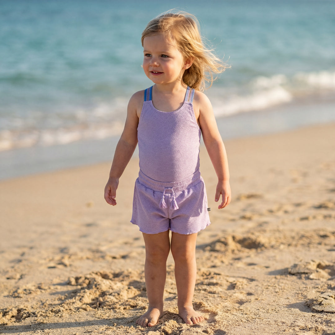 Girls Viola Swimsuit & Trunks