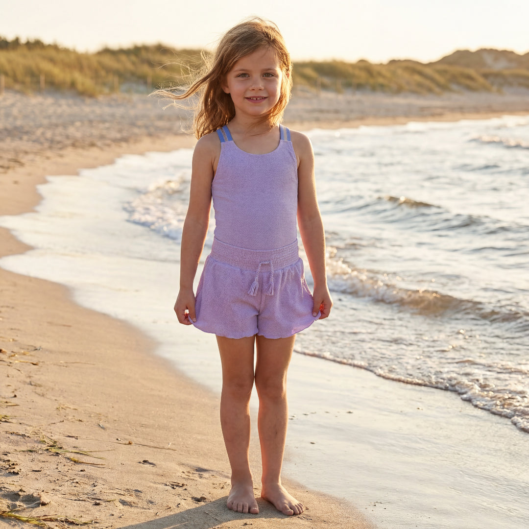 Girls Viola Swimsuit & Trunks