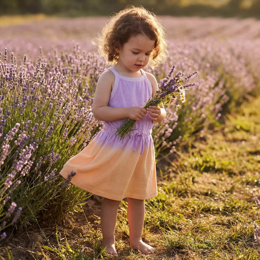 Girls Sunset Fade Dress Molo