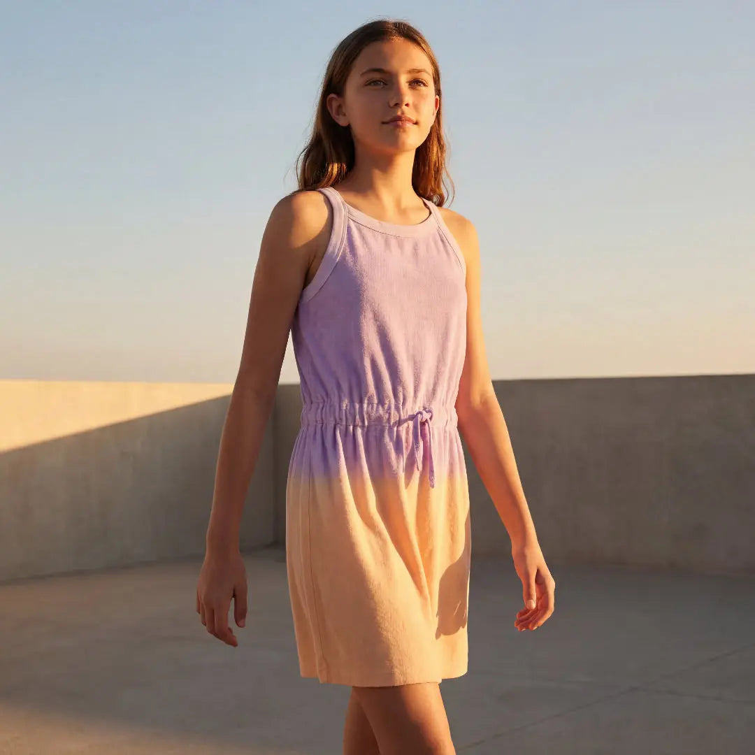 Girls Sunset Fade Dress Molo