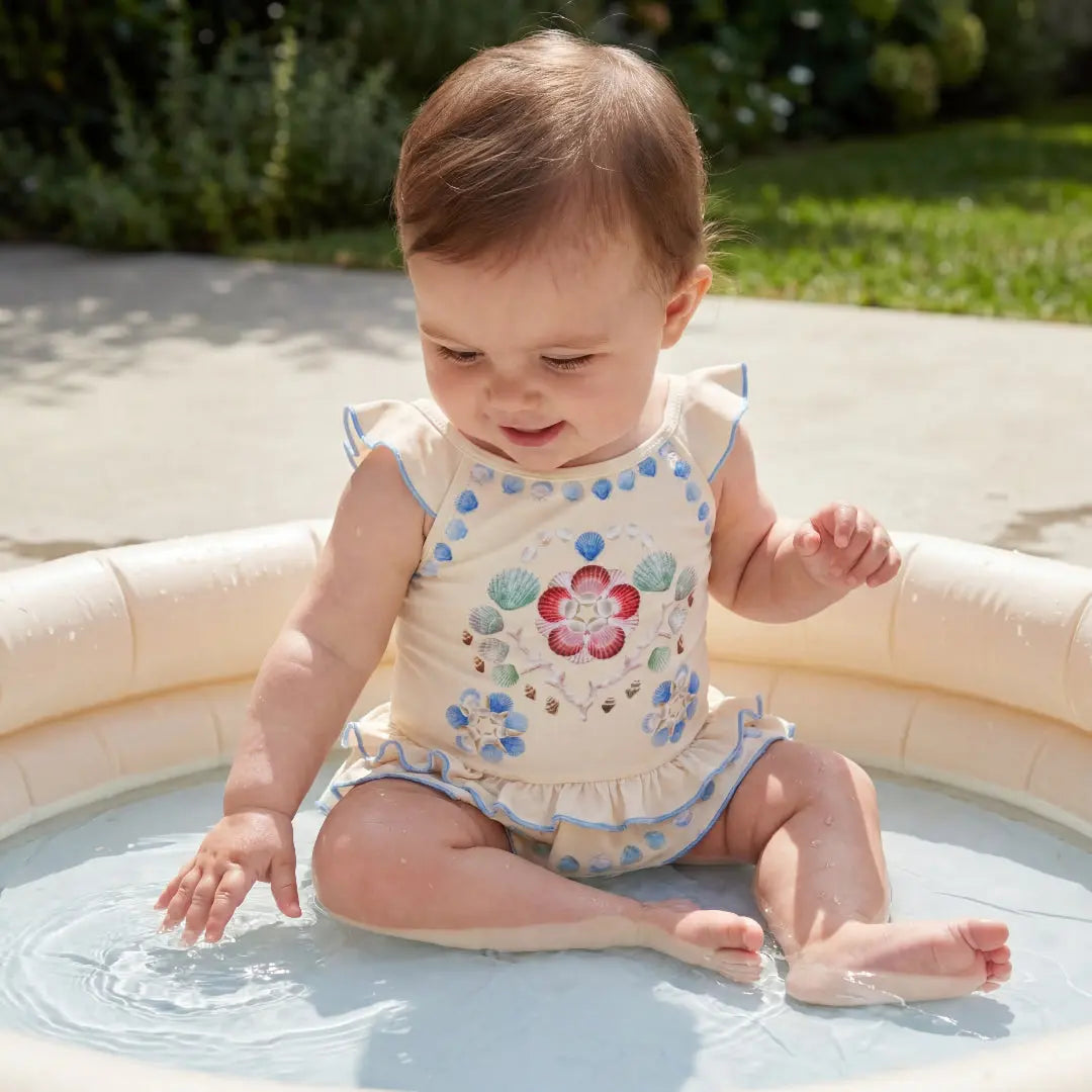 Baby Sea Shell Deco Swimsuit Molo
