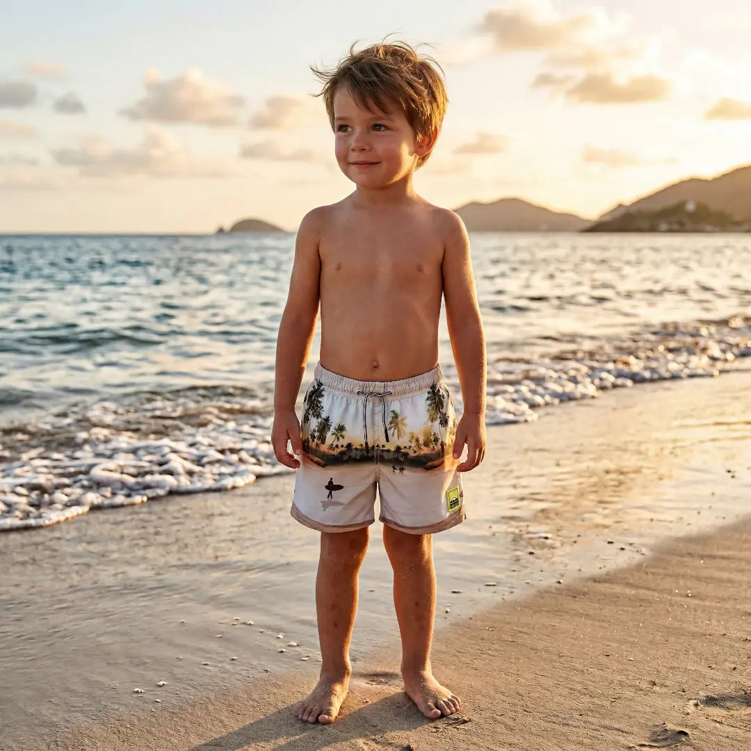 Boys Tropical Surf Beach Swim Shorts Molo