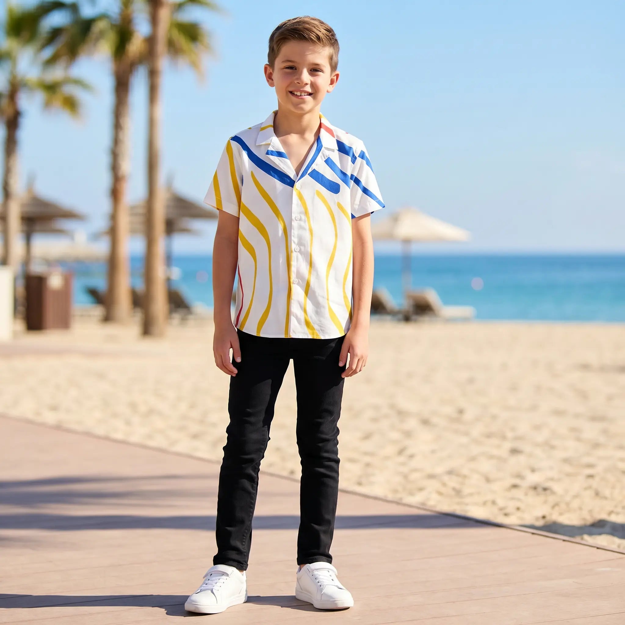 Bruno Sound Waves Shirt WOLF & RITA