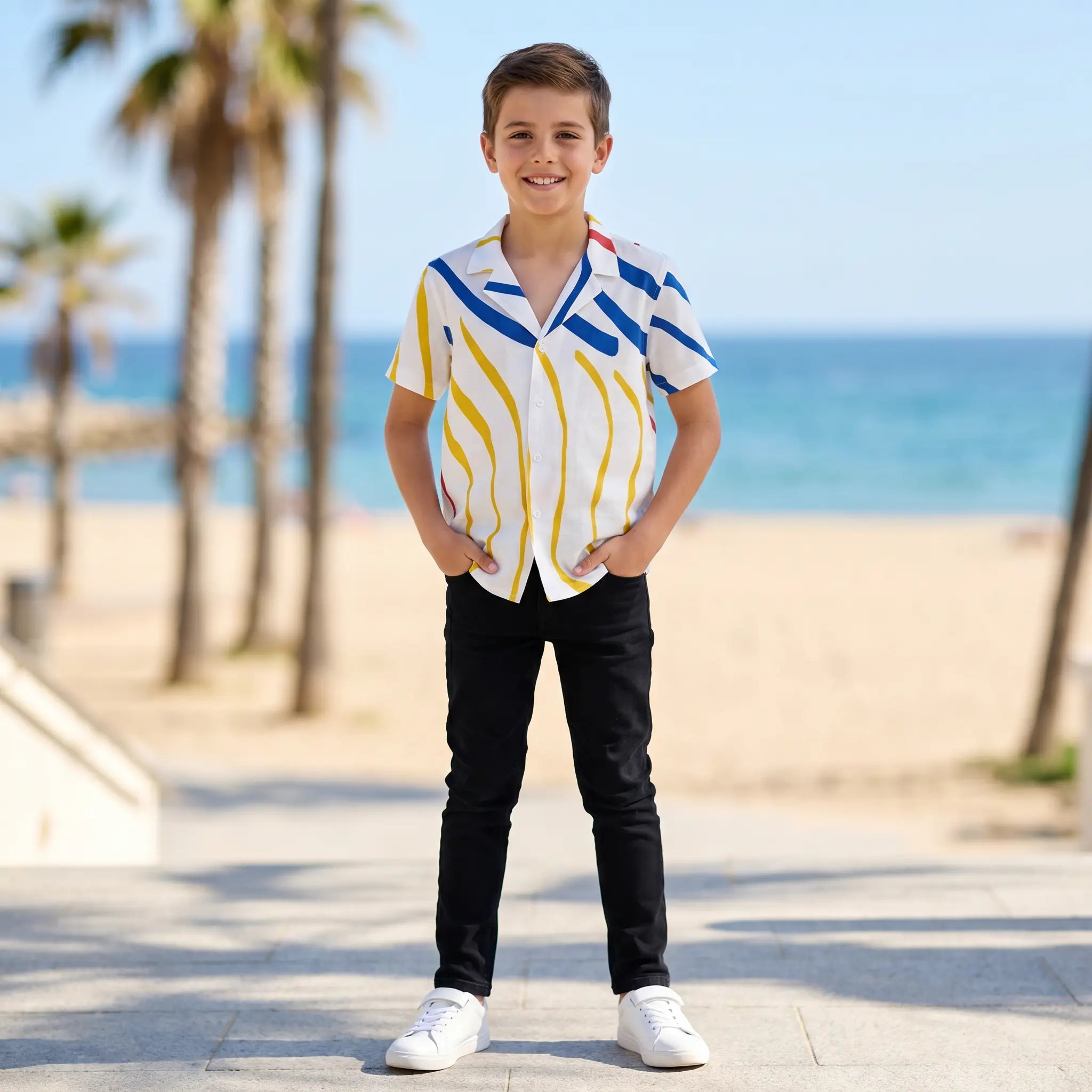 Bruno Sound Waves Shirt WOLF & RITA