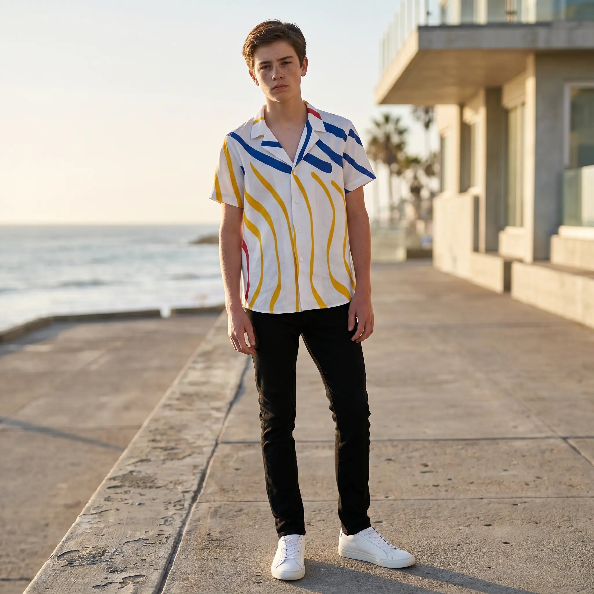 Bruno Sound Waves Shirt WOLF & RITA