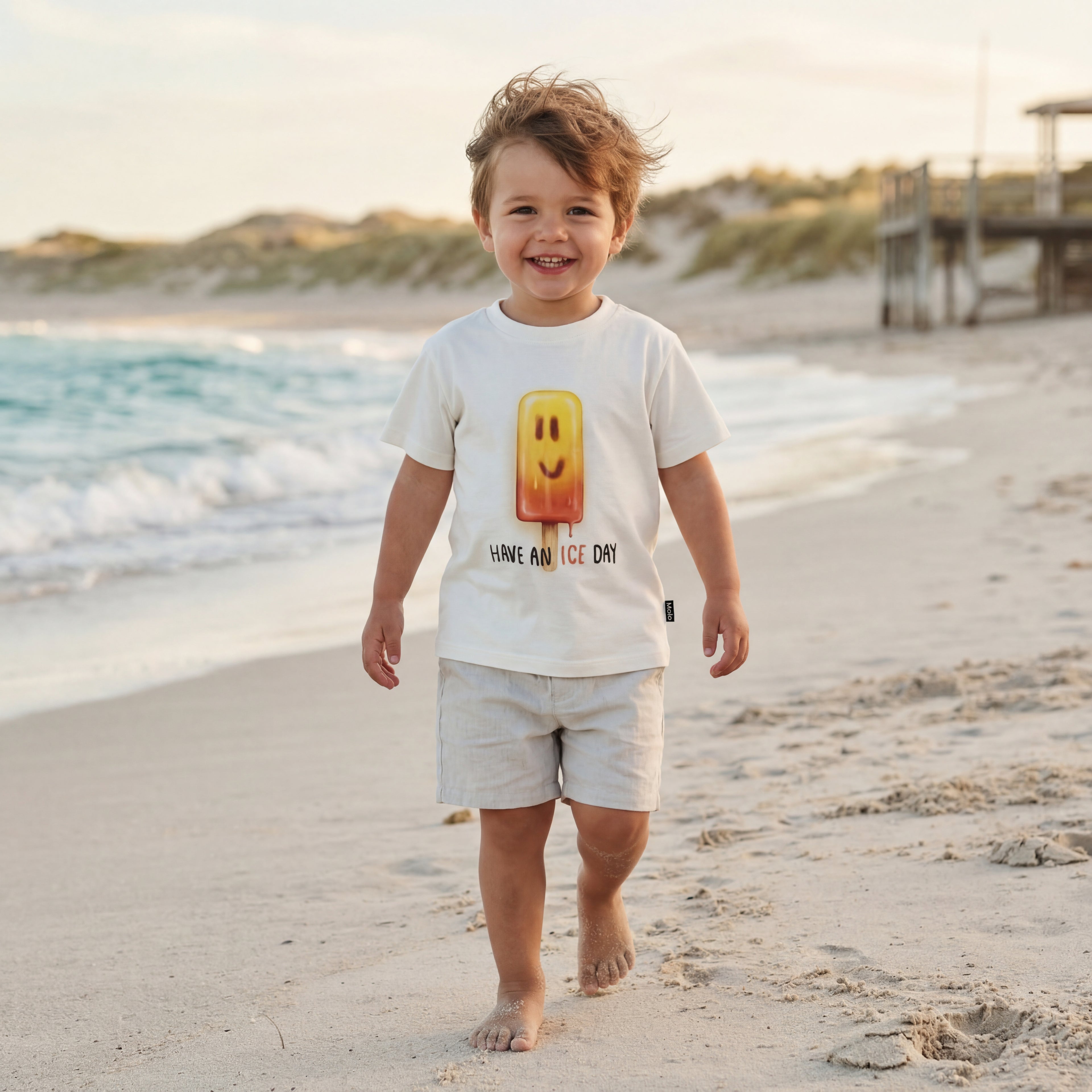 Boys Ice Day Organic Cotton T-Shirt
