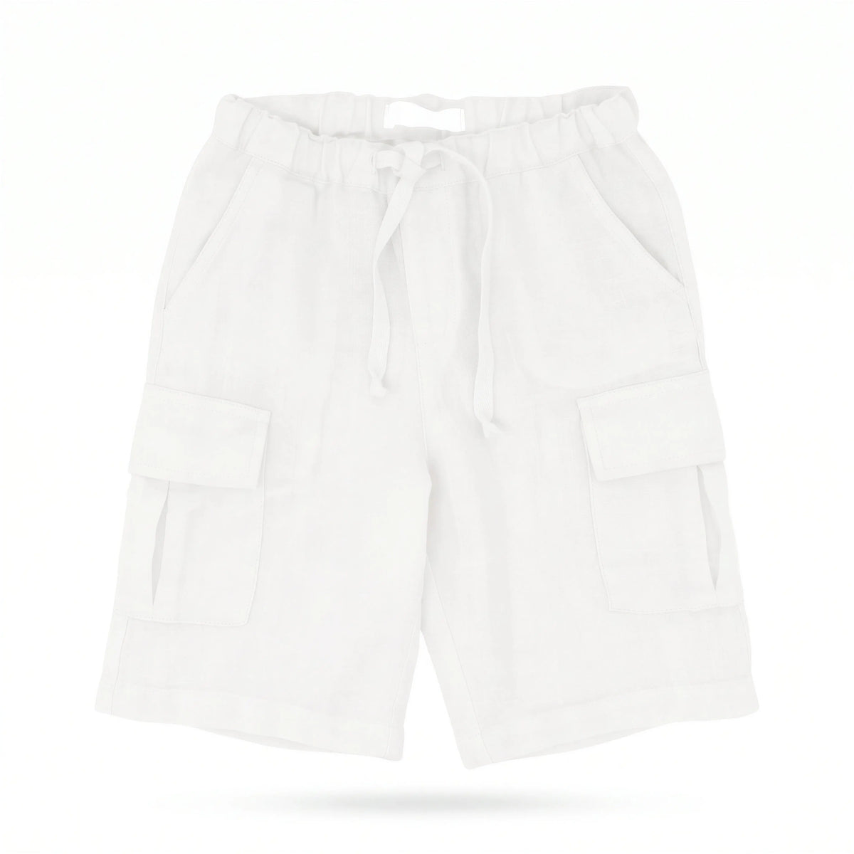 Linen Bermuda - White ZHOE & TOBIAH