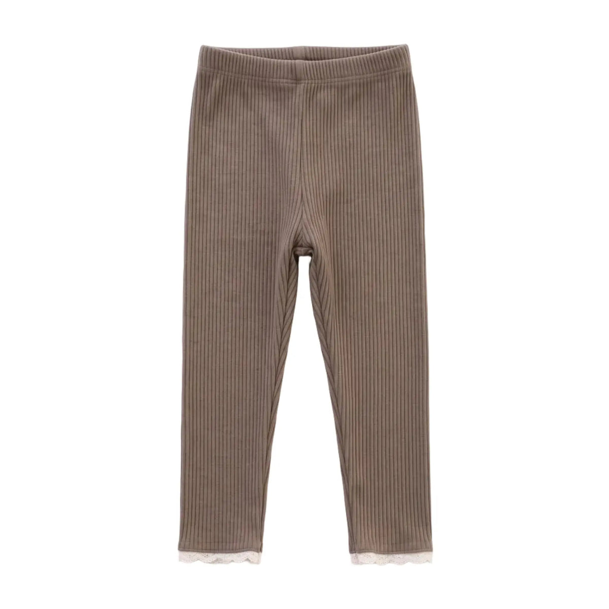 Luna Ribbed Leggings - Mocha ORELIE
