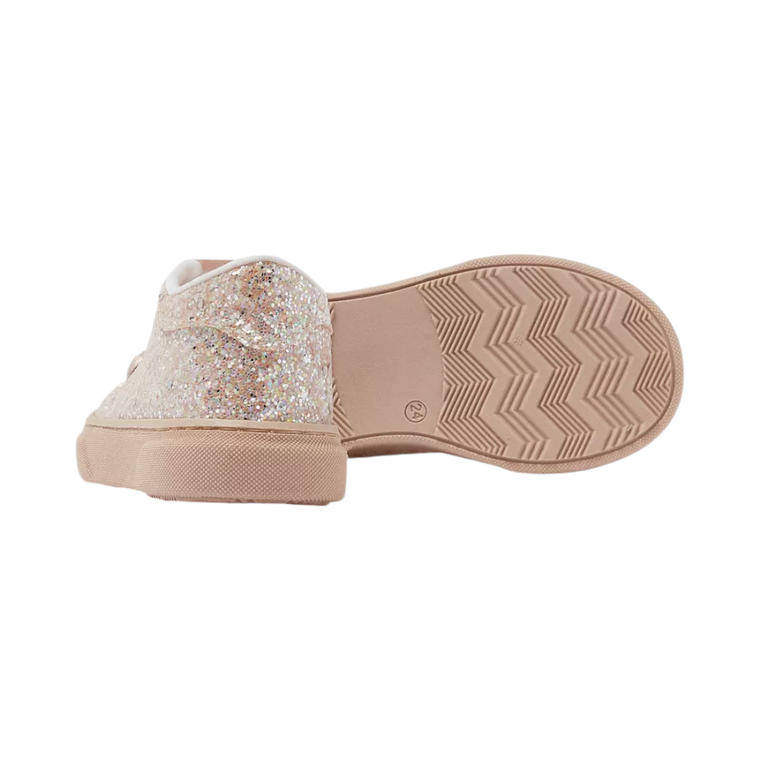 Nude Glitter Sneaker