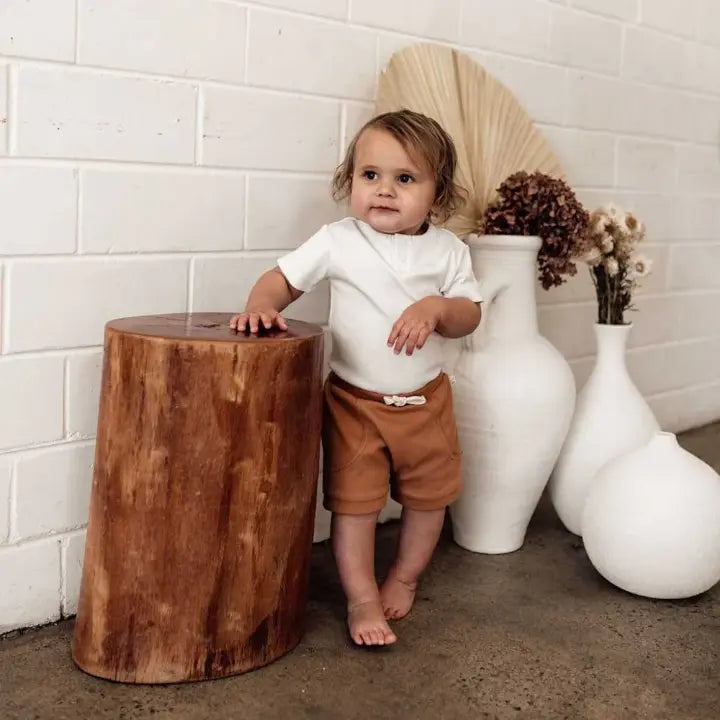 Chestnut Shorts SNUGGLE HUNNY KIDS