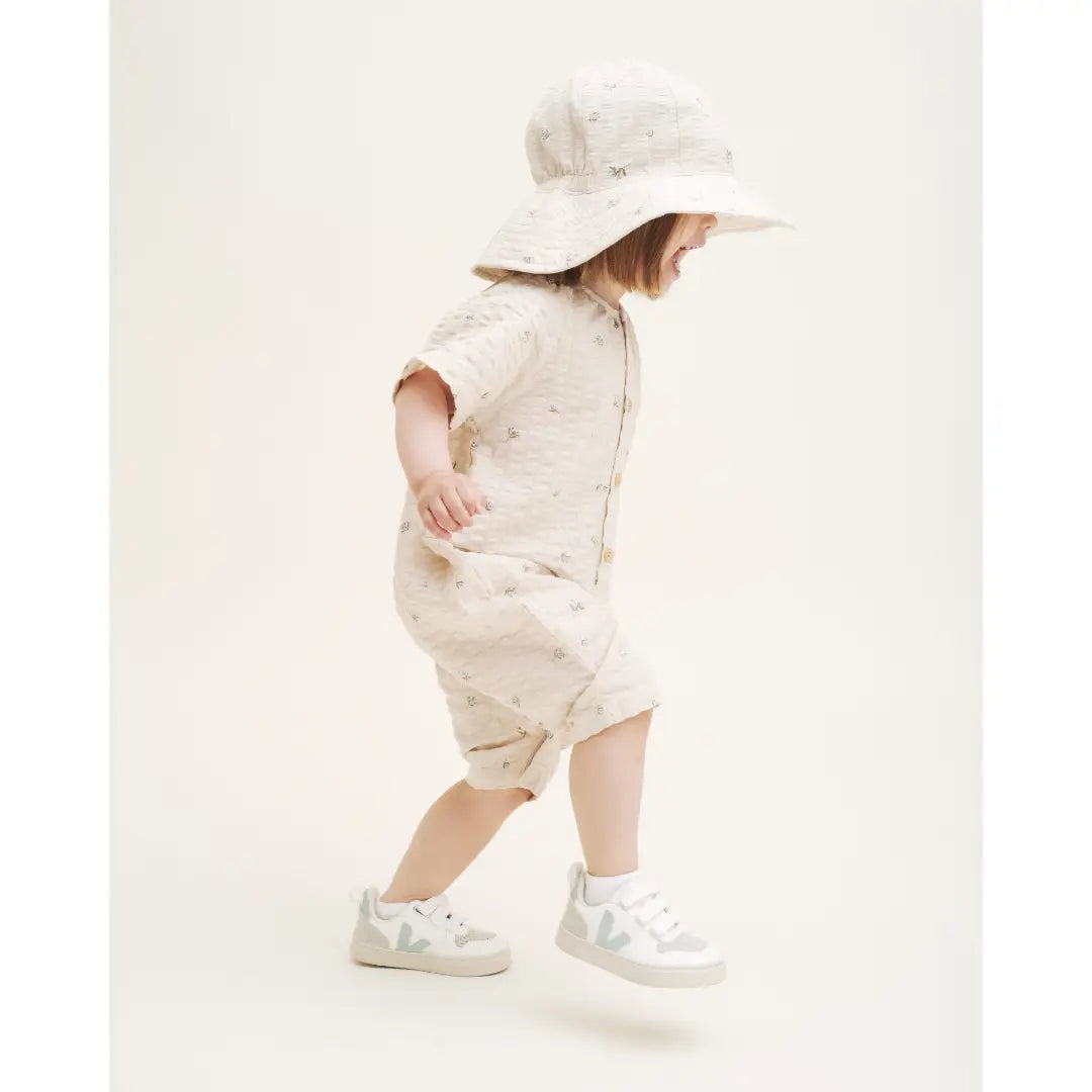 Seersucker Onesie - Grace GARBO & FRIENDS