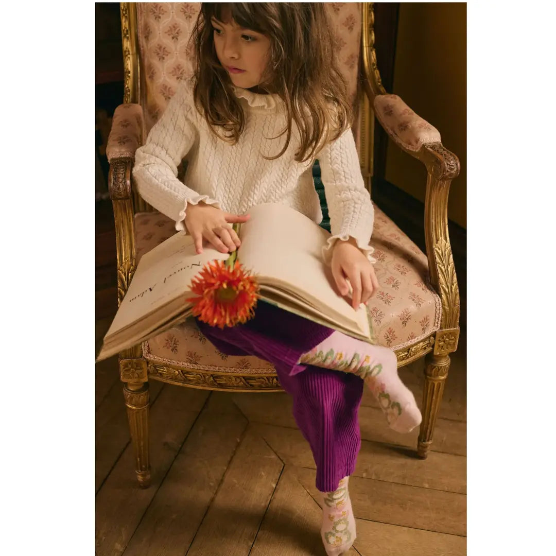 Raspberry Coudroy Pants Flor LOUISE MISHA