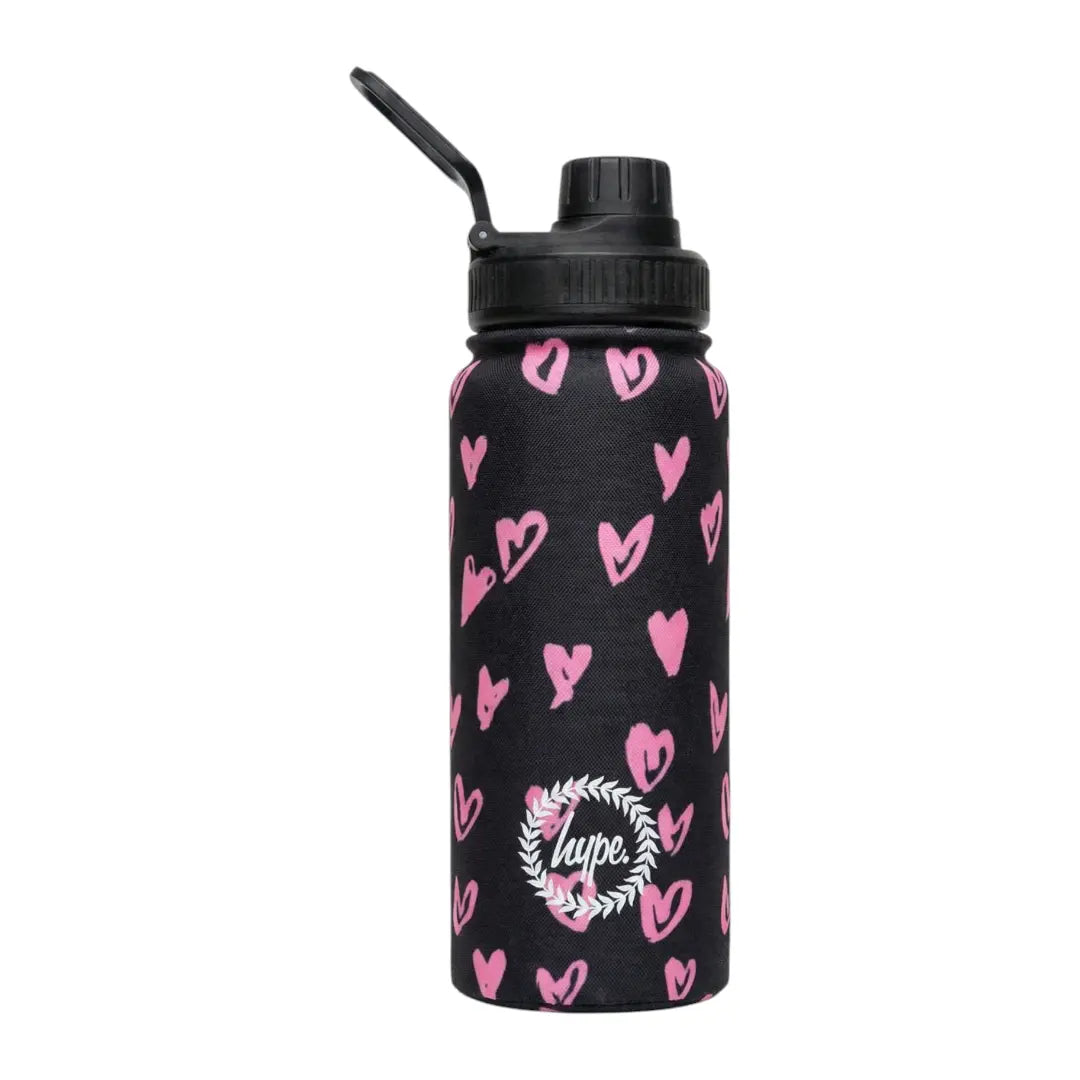 Black Pink Scribble Heart Set of 4 - Lil Bunnies - The Collective