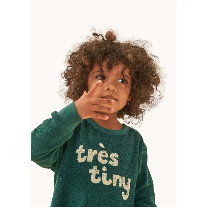 Très Tiny One-piece - Petrol Green TINYCOTTONS
