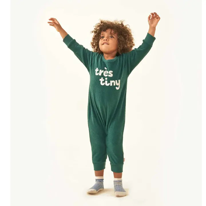 Très Tiny One-piece - Petrol Green TINYCOTTONS