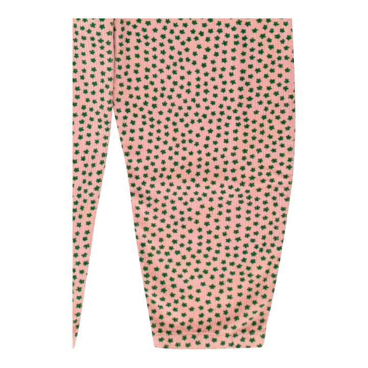 Tiny Flowers Dungaree - Powder Pink