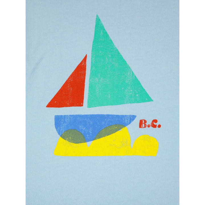 Multicolor Sail Boat T-shirt