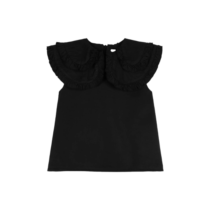 Clarissa Black Woven Blouse