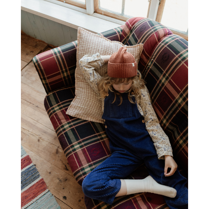 Cobalt Corduroy Dungarees