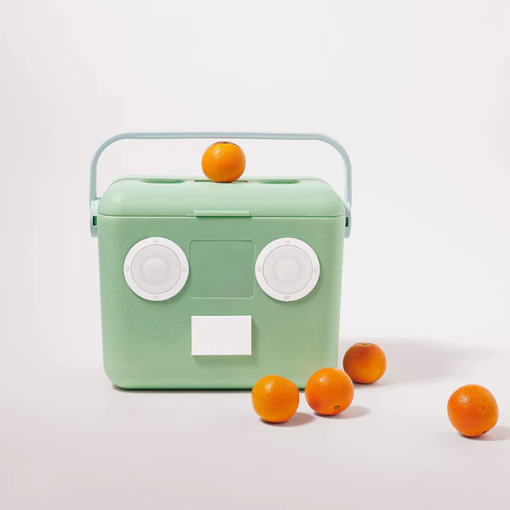 Beach Cooler Box Sounds Mint