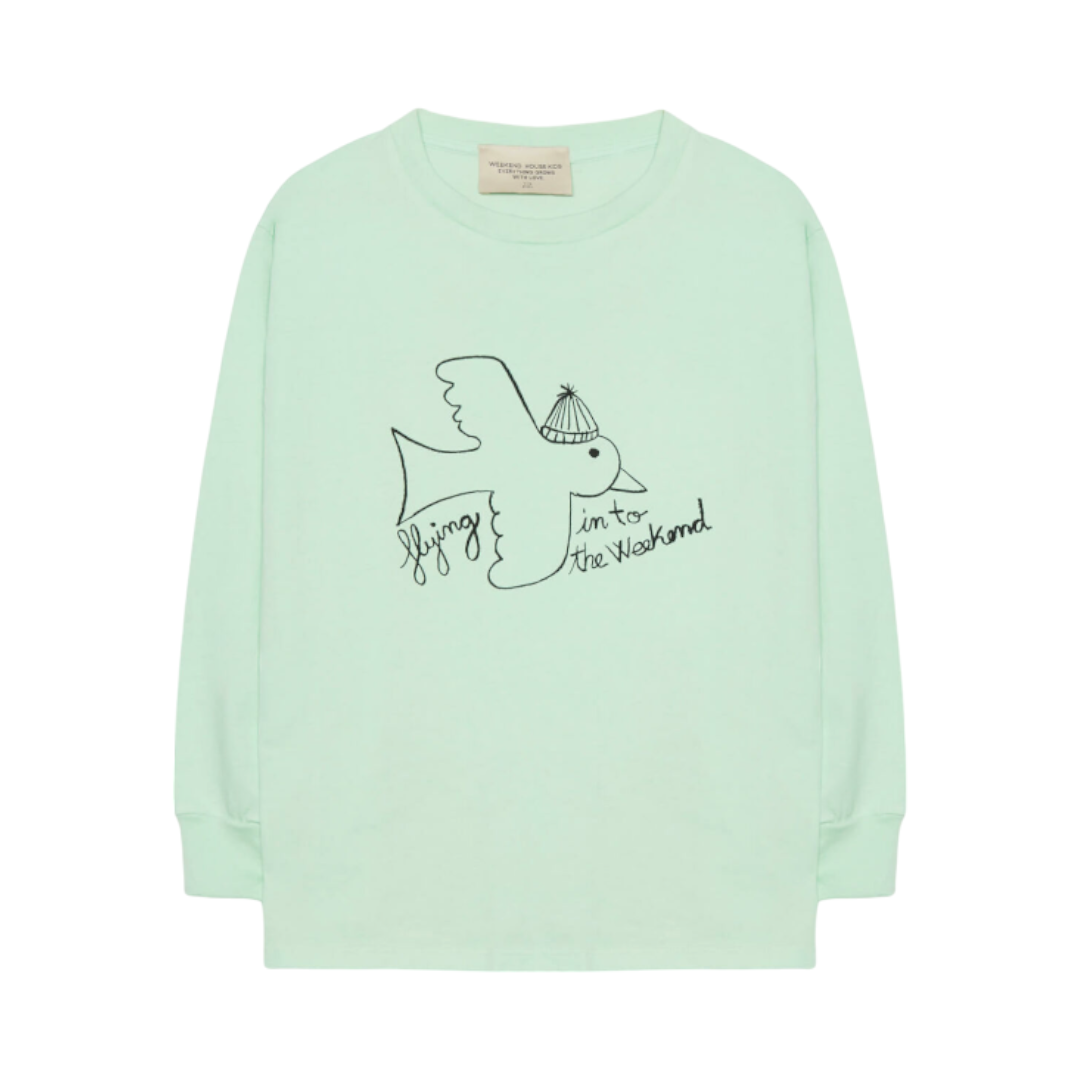 Bird T-shirt - Green